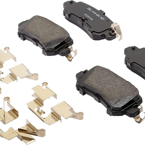 Gold 17D1624CHF1 Ceramic Rear Disc Brake Pad Kit