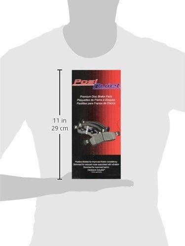 Centric 105.0843 Posi-Quiet Ceramic Brake Pad with Shims