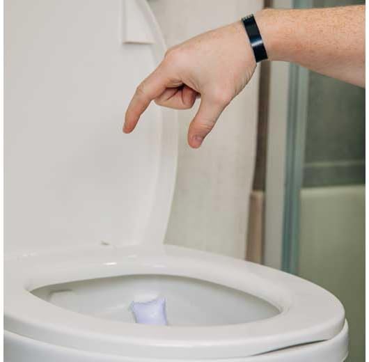 Camco TST MAX RV Toilet Treatment Drop-INs - Control Unwanted Odors & Break Down Waste and Tissue - Safe Septic Tank Treatment - Orange Scent, 30-Pack (41183)