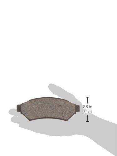 Centric Parts 106.10750 106 Series Posi Quiet Semi Metallic Brake Pad