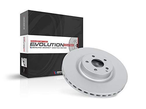 Power Stop JBR1779EVC Evolution Genuine Geomet Coated RearBrake Rotor