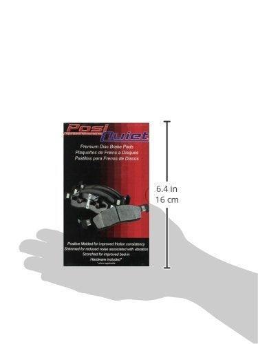 Centric 105.0617 Posi-Quiet Ceramic Brake Pad with Shims