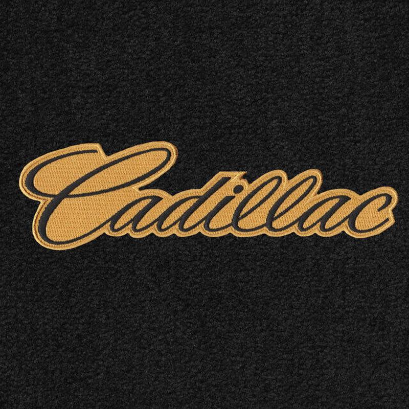 Lloyd Berber Front Mats for '71-73 Calais W/Black on Gold Cadillac Script