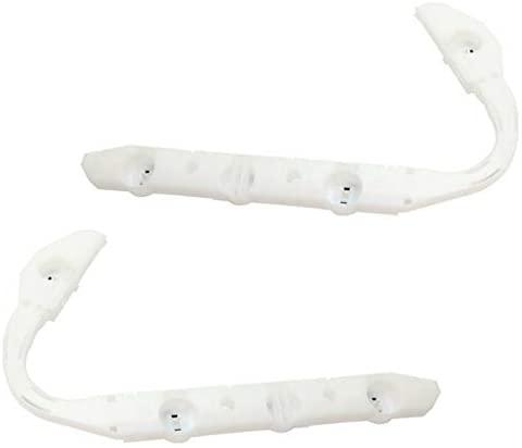 Partomotive For 08-15 Rogue 2.5L Rear Bumper Cover Mounting Brace Bracket Plastic SET PAIR