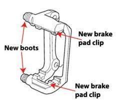 Centric Disc Brake Hardware Kit - 117.44101