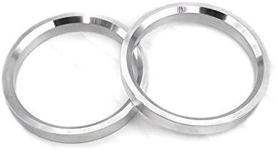 DCVAMOUS Alloy Aluminum Hub Centric Rings 73.1 to 60.1, Set of 4 - Performance Spigot Hubrings fit 60.1mm Vehicle Hub and 73.1mm Wheel Center Bore Compatible with Toyota Camry Lexus