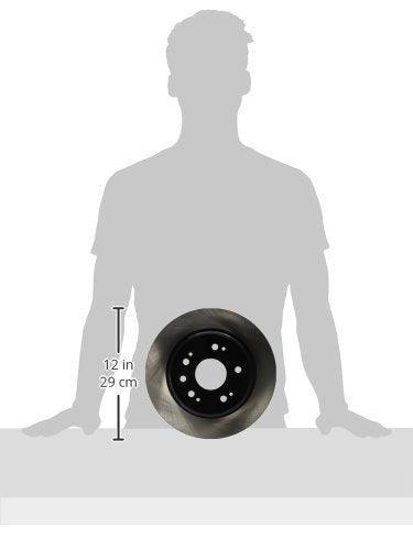 Centric Parts 120.40058 Premium Brake Rotor with E-Coating