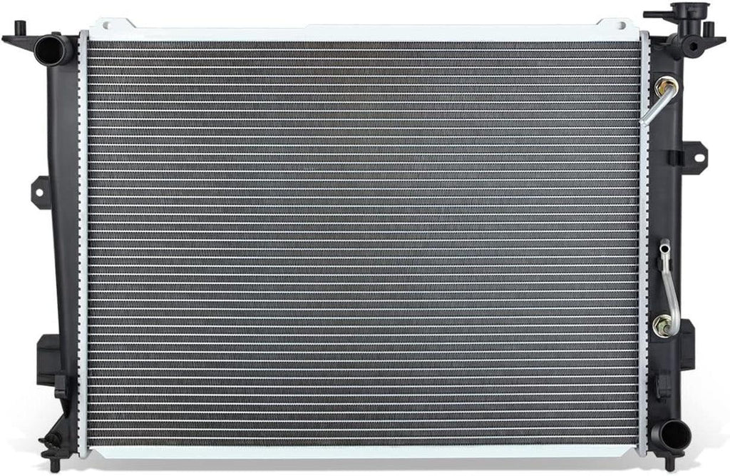 OEM-RA-13059 OE Style 1-Row Aluminum Cooling Radiator Compatible with 2009-2010 Genesis Sedan 3.8L
