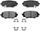 ADVICS AD1729 Disc Brake Pad Set