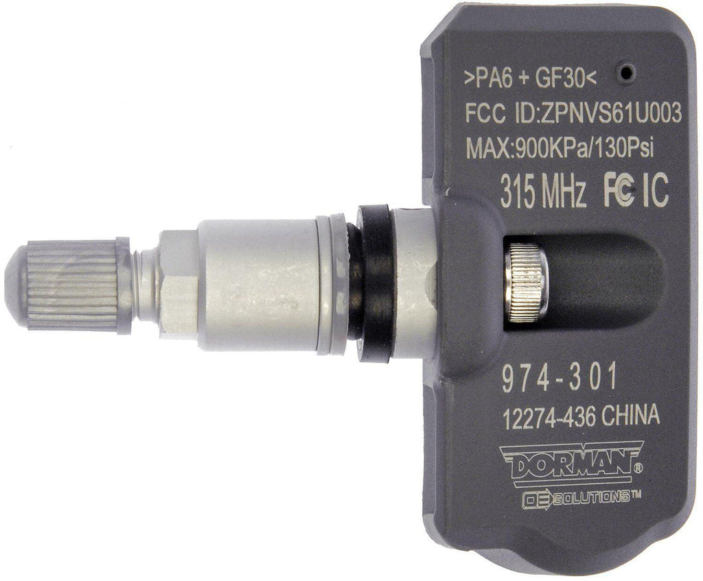 Tire Pressure Monitoring System Programmable Sensor for R8, Encore+More 974-301