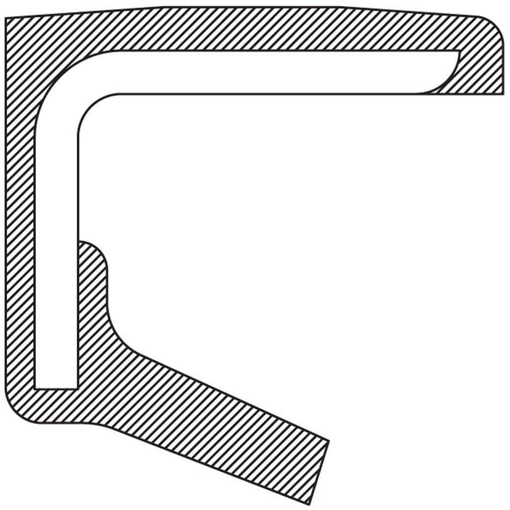 National Drive Axle Shaft Seal for Ford 710493