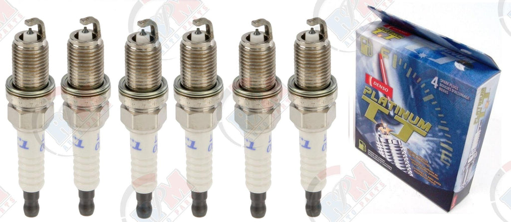 DENSO PLATINUM TT Spark Plugs Set of 6 for 97-05 Porsche Boxster 3.2L 2.7L 2.5L