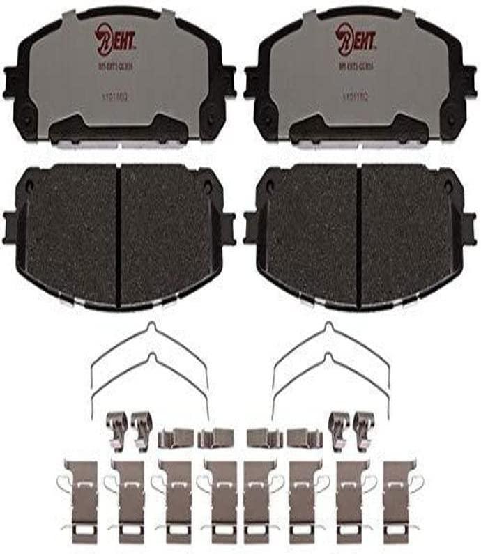 Premium Raybestos Element3 EHT™ Replacement Front Brake Pad Set for Select 1998-2002 Chevrolet Prizm and 1998-2002 Toyota Corolla Model Years (EHT741H)