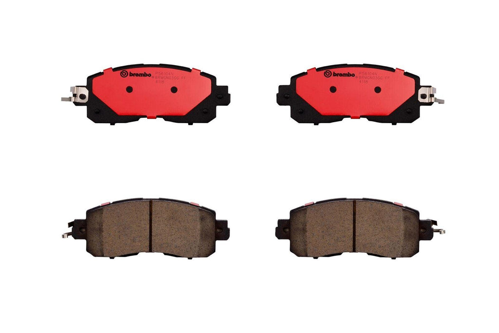 Brembo Front Disc Brake Pad Set for Altima, LEAF (P56104N)