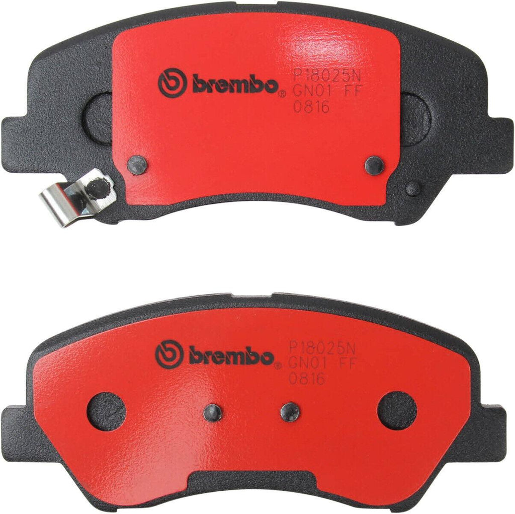 Brembo Front Disc Brake Pad Set for Accent, Rio (P18025N)