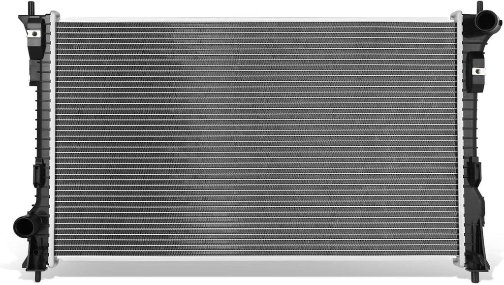 OEM-RA-13306 OE Style 1-Row Aluminum Cooling Radiator Compatible with 2013-2018 Police Intercepter Sedan / 2013-2019 Taurus 3.5L 3.7L