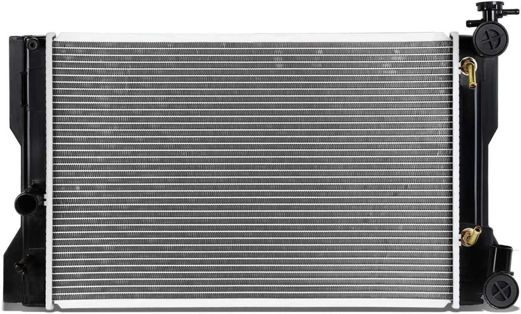 OEM-RA-13106 OE Style Aluminum Cooling Radiator Replacement Compatible with 09-10 Vibe / 09-17 Corolla / 09-14 Matrix AT, 23-5/8" W X 14-9/16" H X 5/8" D, 1-3/8" Inlet, 1-3/8" Outlet