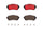Brembo Front Disc Brake Pad Set for 14-20 6 (P49048N)