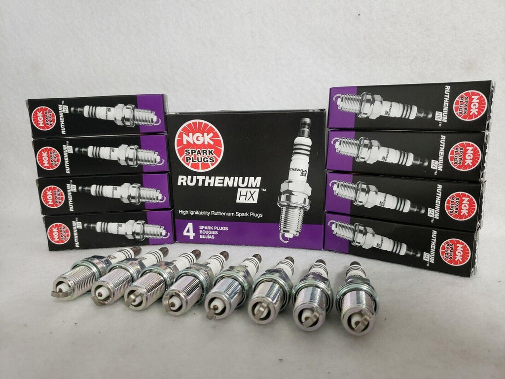 NGK RUTHENIUM HX Spark Plugs TR6AHX 92714 Set of 8
