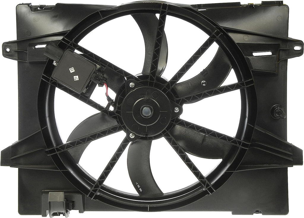 Dorman 621-353 Engine Cooling Fan Assembly Compatible with Select Ford / Lincoln / Mercury Models,Black