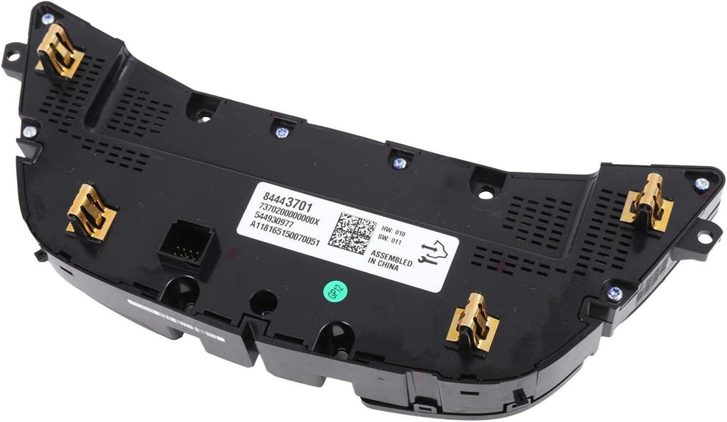 GM Original Equipment 15-74920 Jet Black Heating and Air Conditioning Control Panel