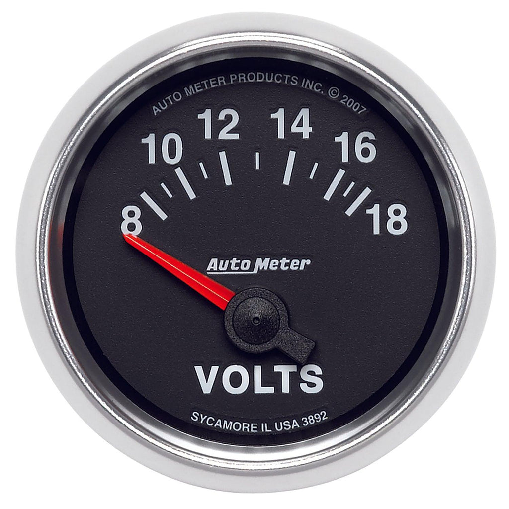 2-1/16 in. VOLTMETER 8-18V GS