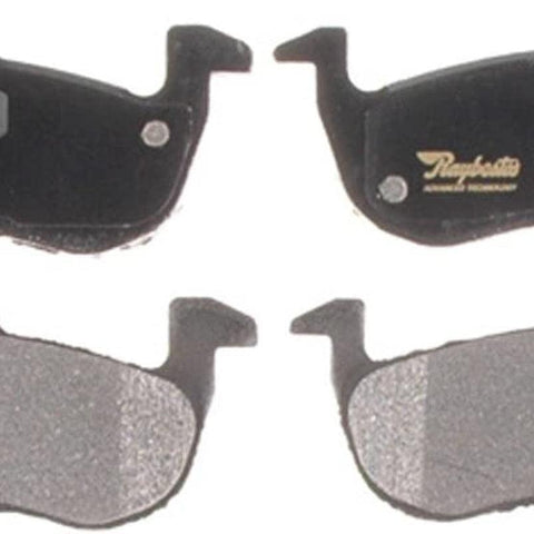 Gold 17D1279M Semi-Metallic Rear Disc Brake Pad Set