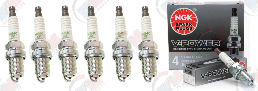 NGK V-POWER Spark Plug Set of 6 2001-2006 for Hyundai Santa Fe 2.7L V6
