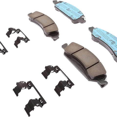 Gold 17D1367CHF1 Ceramic Front Disc Brake Pad Kit
