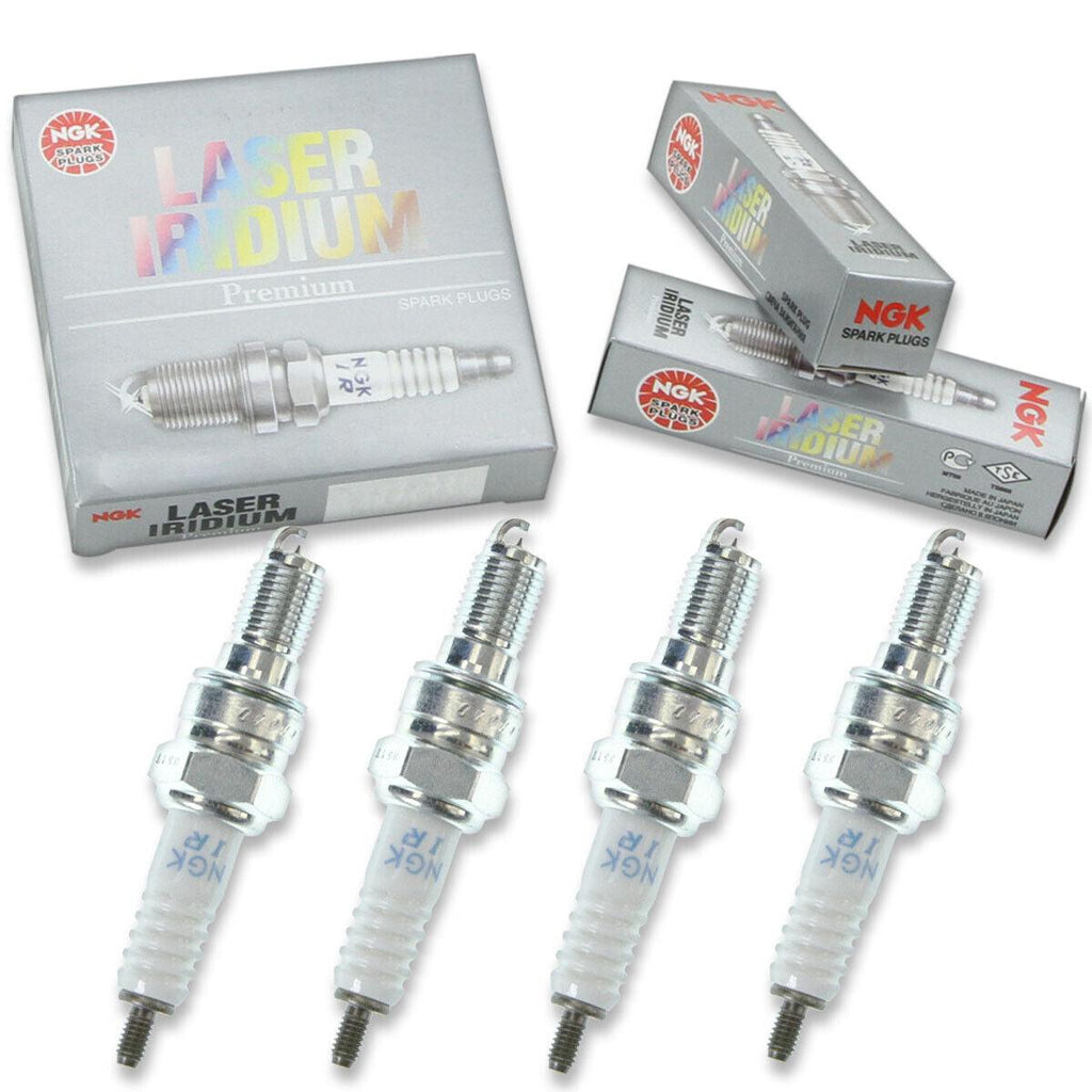 4 Pc 4 X NGK Laser Iridium Plug Spark Plugs 6777 IMR9C-9H 6777 IMR9C9H Tune Vr