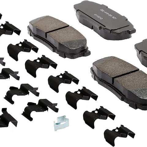 Gold 17D1304CHF1 Ceramic Rear Disc Brake Pad Kit