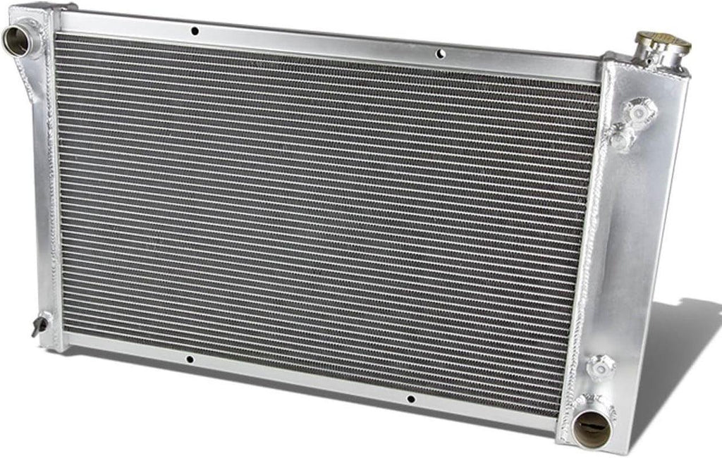 RA-CHEVYT67-L6-2 3-Row Full Aluminum Radiator 18.75 X 22.75 X 2.50 [Compatible with 67-72 C-/K-Series / 68-72 G-/P-Series Van / 69-72 S-/ T-Series / 69-72 Blazer]