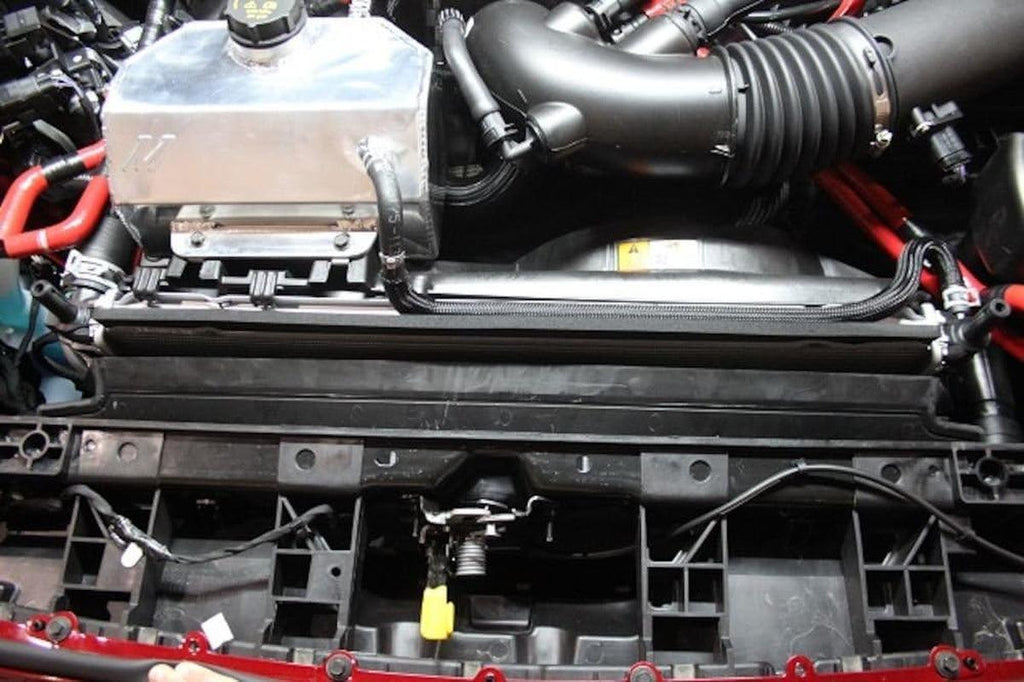 MMRAD-MUS8-15 Performance Aluminum Radiator Compatible with Ford Mustang GT Shelby 2015+