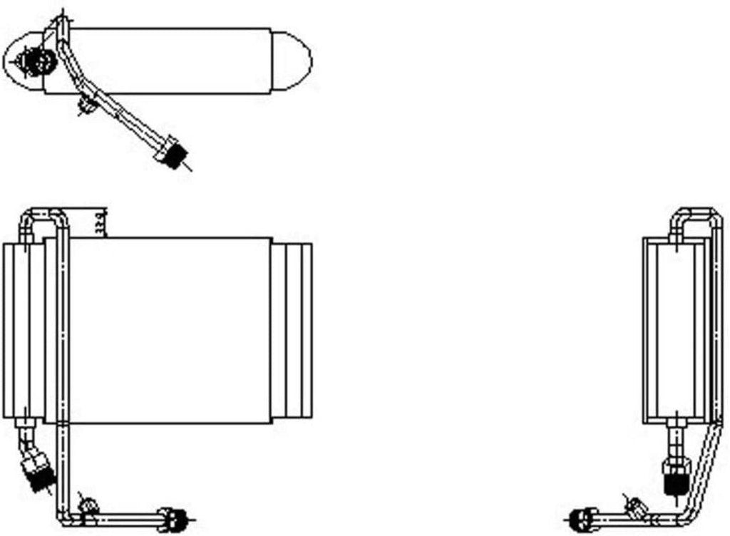 96042 Ford Replacement Heater Core