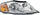 Dorman Headlight Assembly for 00-04 Avalon 1590841