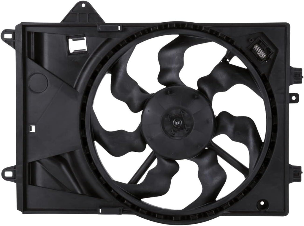 622840 Replacement Cooling Fan Assembly Compatible with Chevrolet Sonic , Black