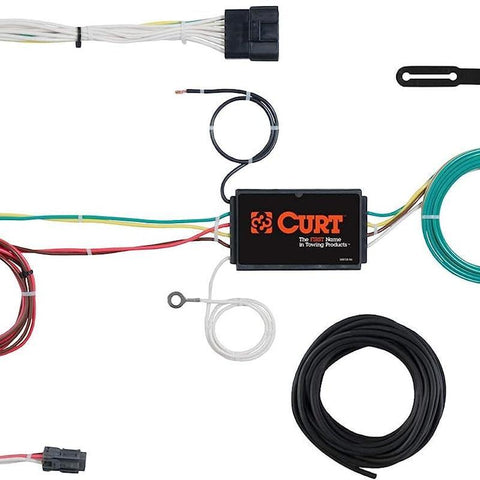 CURT 56251 Vehicle-Side Custom 4-Pin Trailer Wiring Harness, Fits Select Kia Sportage , Black