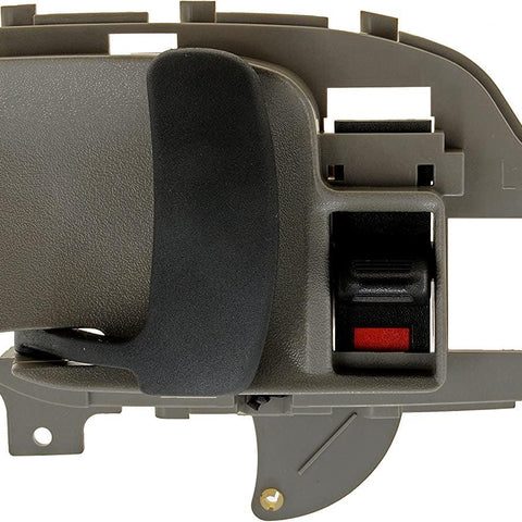 Dorman 77187 Interior Door Handle Compatible with Select Cadillac / Chevrolet / GMC Models, Textured Gray; Paint to Match