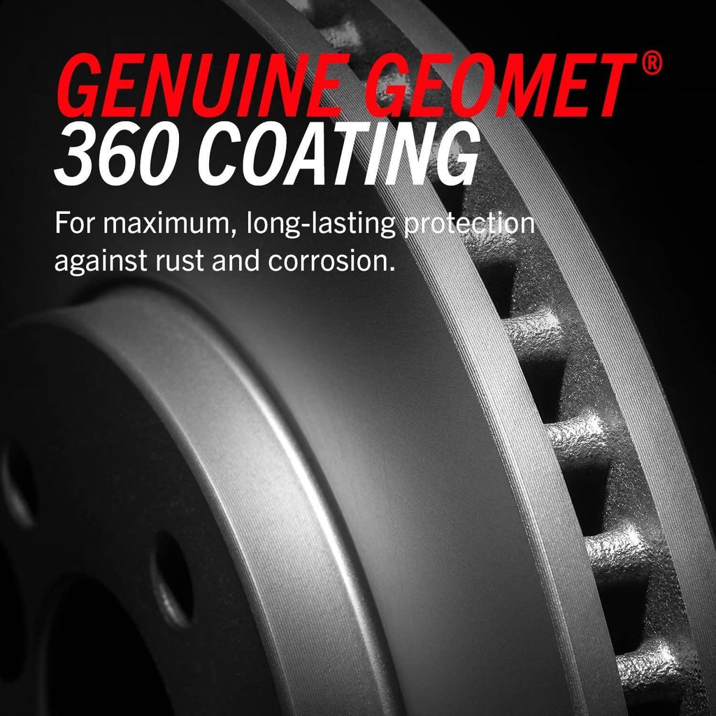 CRK6563 Front and Rear Z17 Evolution Geomet Coated Brake Kit
