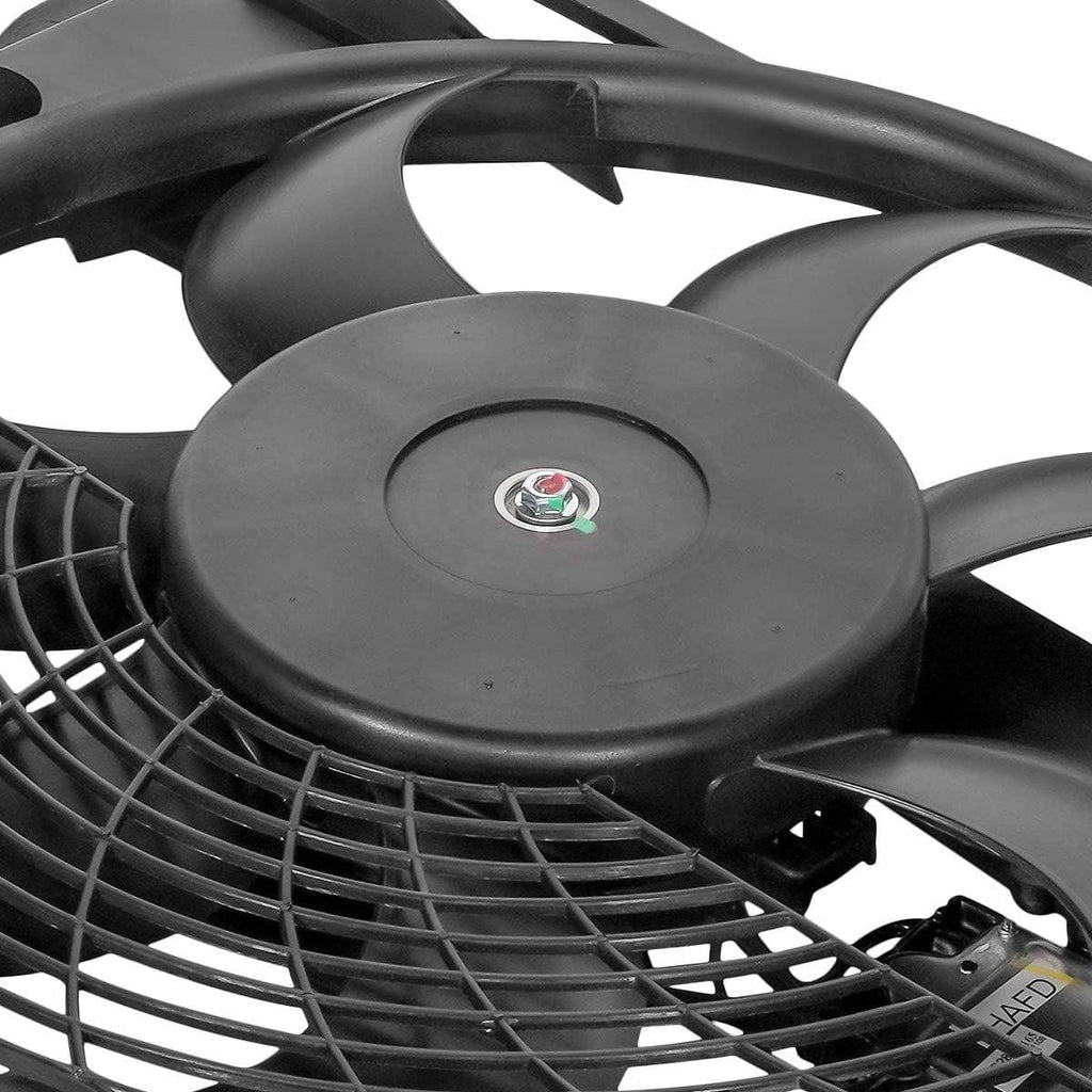 OEM-RF-0059 Radiator Cooling Fan Cooling Efficiency Improved Direct Replacement [Compatible with BMW 3I / 323Ci / 323I / 325Ci / 325I / 325Xi]