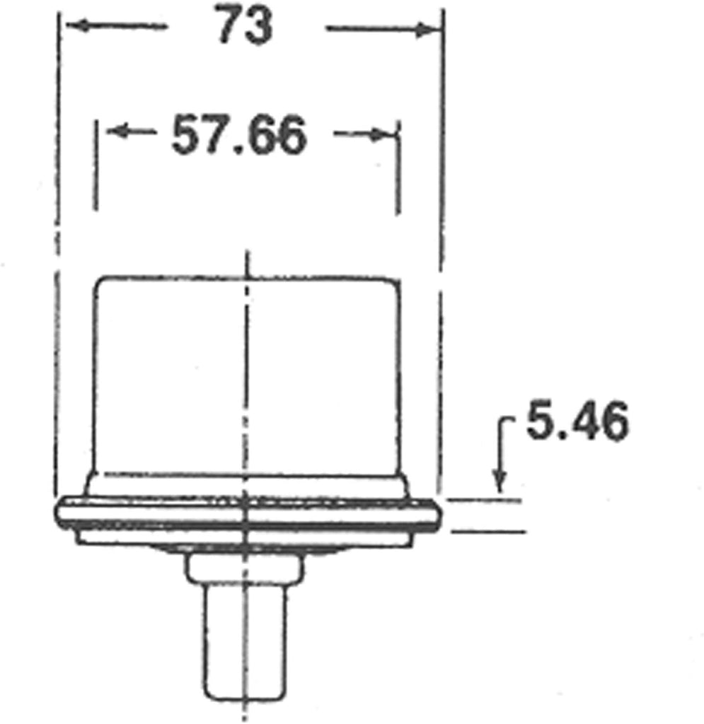 Professional 12TH9E 195 Degrees Engine Coolant Thermostat