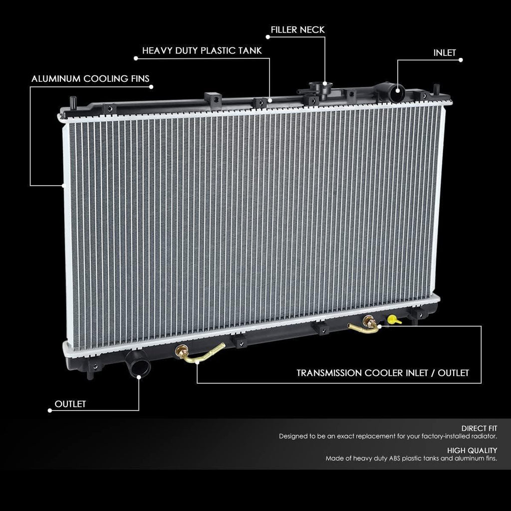 OEM-RA-1906 OE Style 1-Row Aluminum Cooling Radiator Compatible with 1997-2004 Diamante