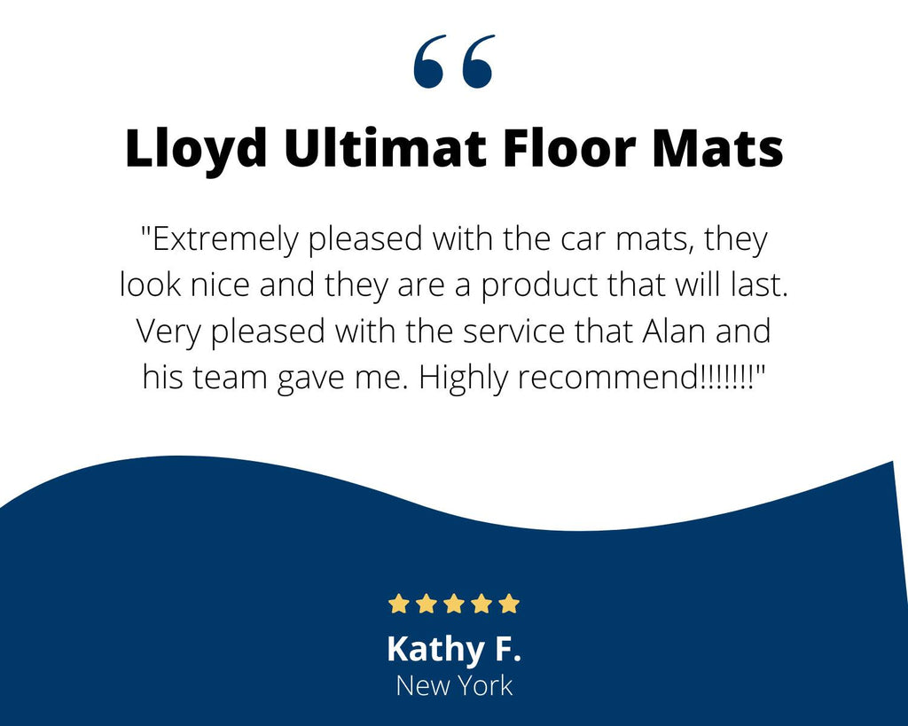 Lloyd Ultimat Front & Rear Mats for '00-02 Accord W/Silver & Black Honda H & Wor