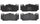 Brembo Front Disc Brake Pad Set for BMW (P06079)