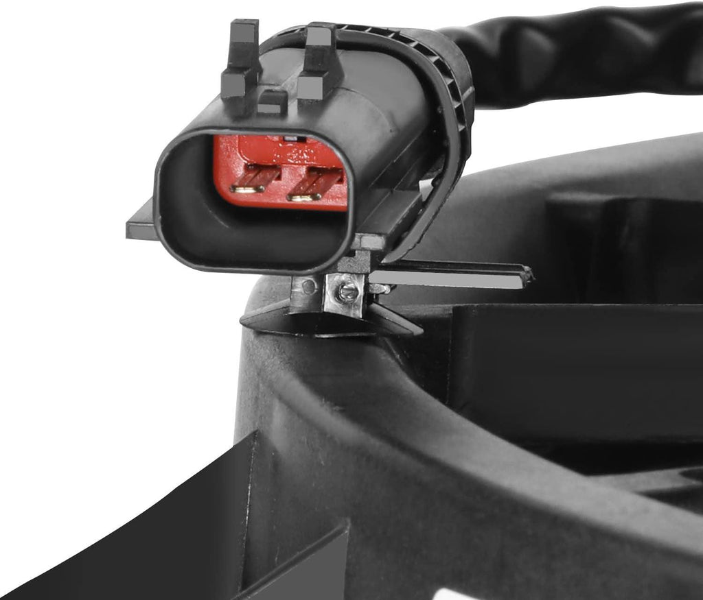 OEM-RF-0396 Factory Style Radiator Cooling Fan Assembly Compatible with 2005-2007 Liberty with 3 Pin Plug