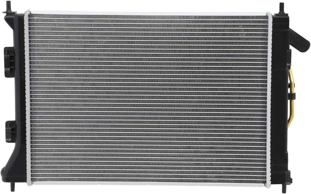 OEM-RA-13333 DPI 13333 Factory Style Aluminum Cooling Radiator Compatible with 11-13 Elantra / 2014 Forte Forte5 / 12-13 Soul 1.8L / 2.0L AT