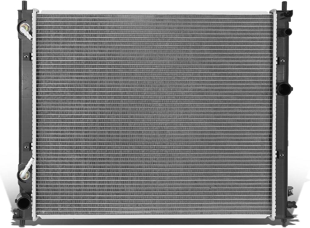 OEM-RA-13111 1-Row Aluminum Core Radiator Compatible with 08-11 Cadillac STS,23-5/8" W X 20-7/16" H X 5/8" D,1-3/8" Inlet / 1-3/8" Outlet