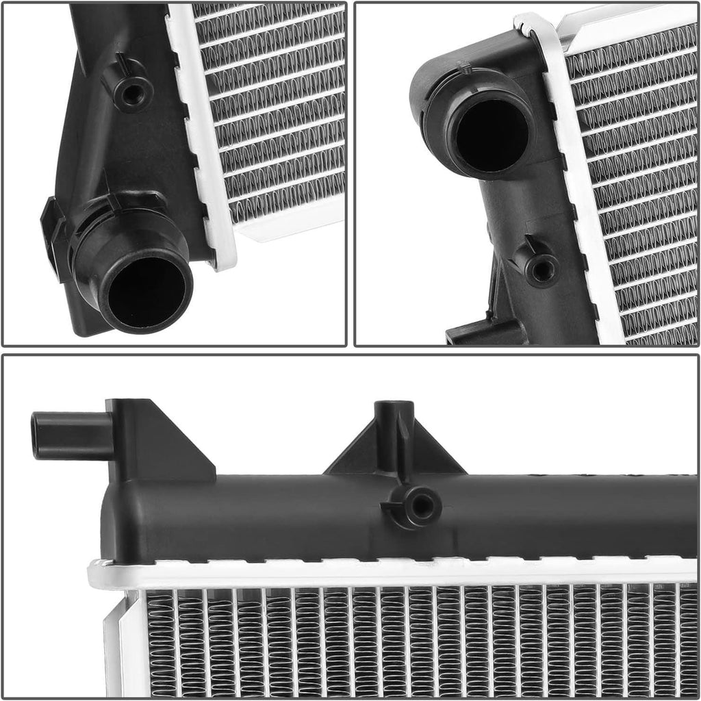 OEM-RA-2964 OE Style 1-Row Aluminum Cooling Radiator Compatible with 06-09 A3 Quattro / 08-09 TT Quattro / 09-18 Passat / 07-08 Eos 3.2L 3.6L