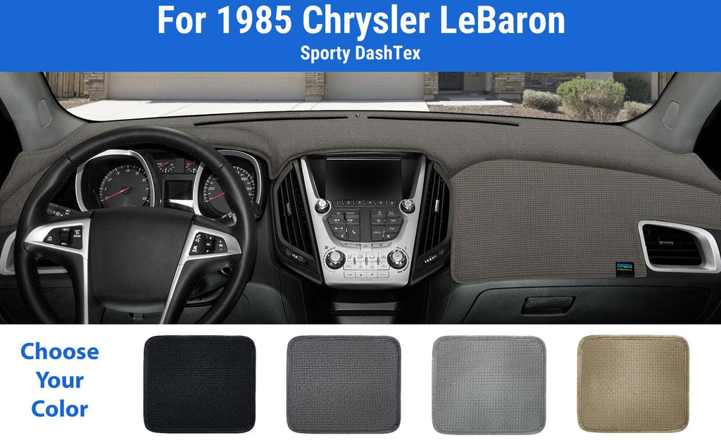Dashboard Dash Mat Cover for 1985 Chrysler Lebaron (Dashtex)