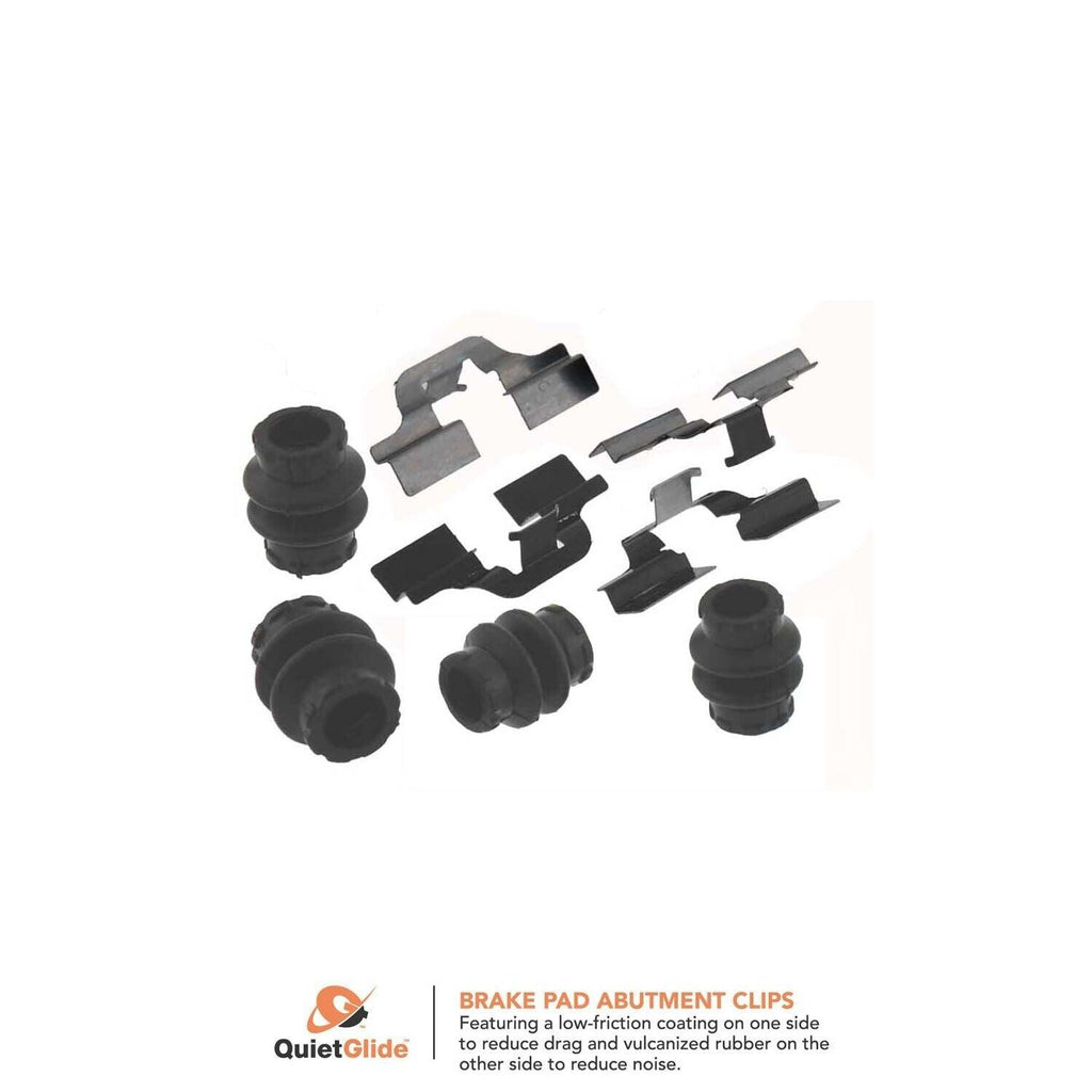Disc Brake Hardware Kit for Beetle, Jetta, Leon, Saveiro, Caddy+More 13516Q